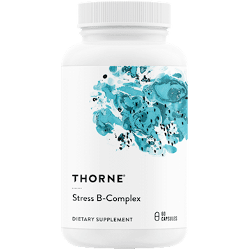 Here's an alt tag for the image: Thorne Stress B-Complex dietary supplement.