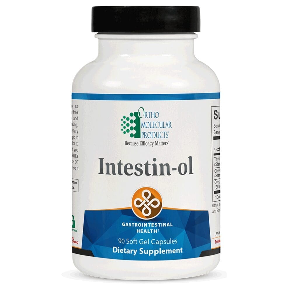 Intestin-ol: 90 soft gel capsules.