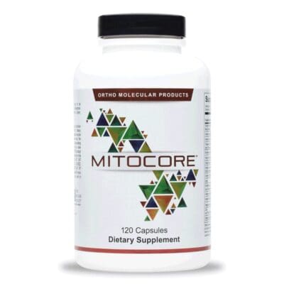 Mitocore dietary supplement, 120 capsules.