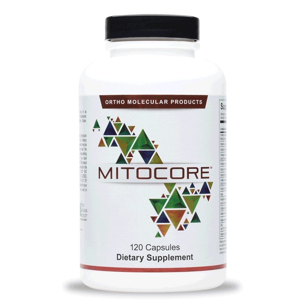 Mitocore dietary supplement, 120 capsules.